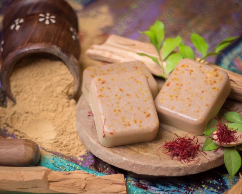 Magic Soap (Sandal Wood and Saffron Soap)